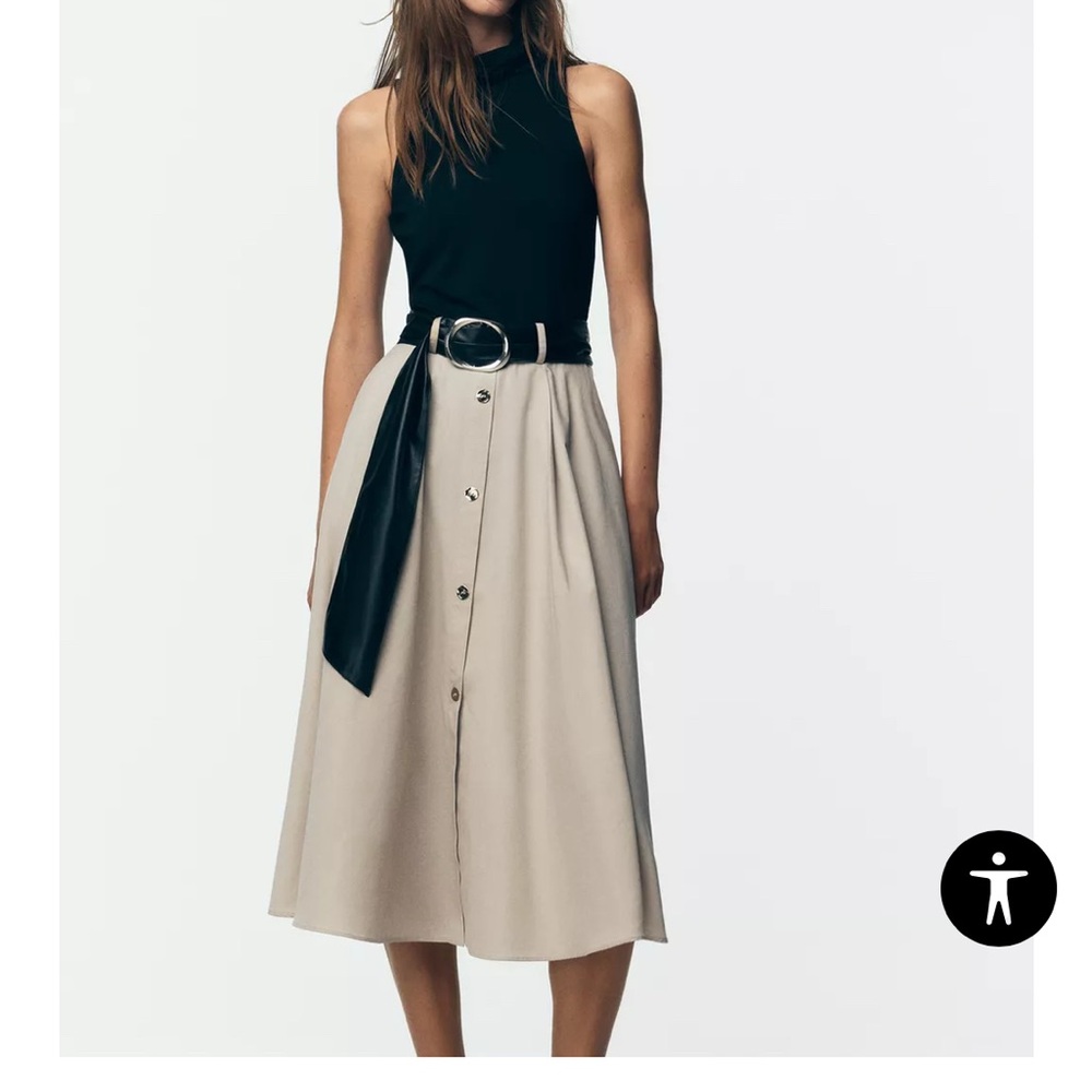 NEW with TAGS! Elegant Beige Dress